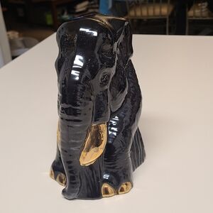 Elephant decorative ceramic sculpture